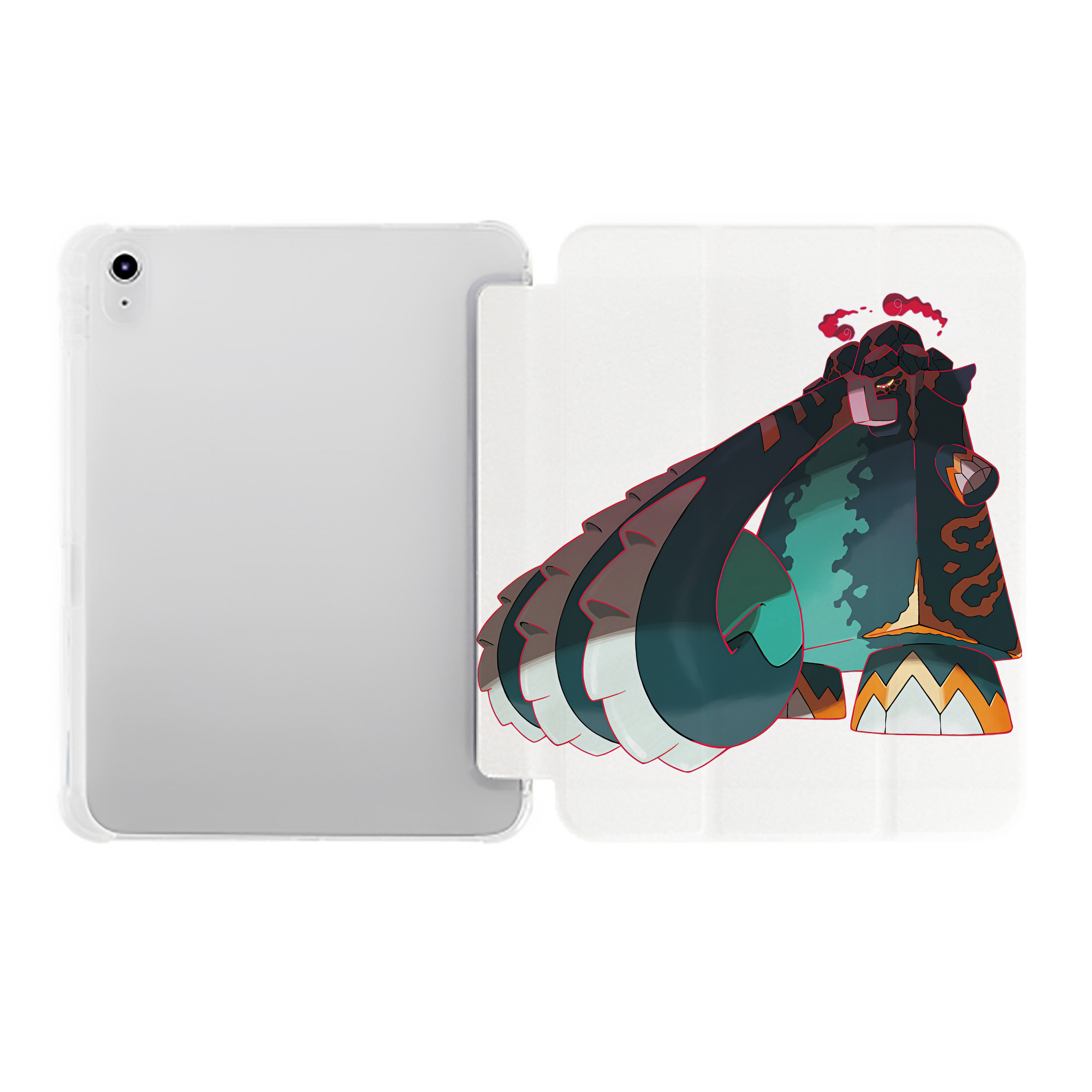 （画像用） ポケットモンスター Pokémon IPad ケース ペン収納付き 三つ折りスタンド PUレザー×シリコン 対応機種9.5/10.5/10.9インチ